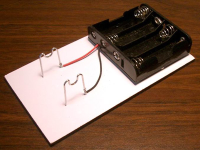 Attach the battery holder