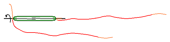 Diagram 1: How to attach wires to a reed switch Diagram 1: How to attach wires to a reed switch