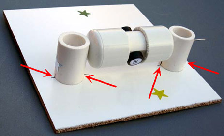 Rotor on board (shown without disk) Rotor on board (shown without disk)