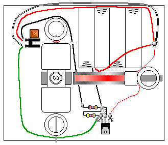Wiring diagram for the kit #7